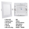Đèn LED Panel âm trần MPE SPL 6-24W, ánh sáng trắng, tản nhiệt nhanh, 100.813₫ 8