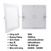 Đèn LED Panel âm trần MPE SPL 6-24W, ánh sáng trắng, tản nhiệt nhanh, 100.813₫ 10