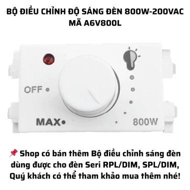 Đèn LED Panel âm trần nhôm RPL/DIM 6‑24W, MPE, 3.000‑6.500K – Điều chỉnh độ sáng, tiết kiệm năng lượng, giá ưu đãi 314.636₫
