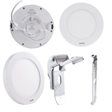 Đèn LED Panel đa năng MRPL 6-24W lắp nổi, âm, đổi 3 màu 6.500K-4.000K-3.000K giá chỉ 208.182₫ 4