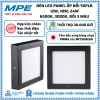 Đèn LED Panel ốp nổi MPE nhôm 12-24W, 6.500K trắng, 3.000K vàng, đổi 3 màu, giá 162.160₫ 5