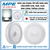 Đèn LED Panel ốp trần cảm biến SRPL/MS 12-24W, ánh sáng trắng 6.500K, tuổi thọ cao - Giá 393.000₫