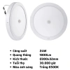 Đèn LED Panel ốp trần cảm biến SRPL/MS 12-24W, ánh sáng trắng 6.500K, tuổi thọ cao - Giá 393.000₫ 7
