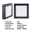 Đèn LED Panel Vuông ốp nổi SSPLB2 12-24W, vỏ nhựa, 6.500K Trắng/3.000K Vàng, giá ưu đãi 107.038 VND 4