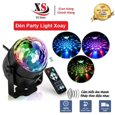 Đèn Led Party Light 7 Chế Độ, Chớp Nhịp Nhạc, Trang Trí Phòng - Giá 90.000 VND