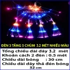 Đèn LED pháo bông 3 tầng 1 chùm điều khiển tùy ý ánh sáng vàng chỉ 35.000₫ 6
