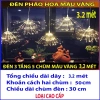 Đèn LED pháo bông 3 tầng 1 chùm điều khiển tùy ý ánh sáng vàng chỉ 35.000₫ 7