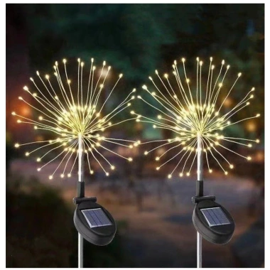 Đèn LED pháo bông bồ công anh năng lượng mặt trời 150 bóng, 8 chế độ nháy, chống nước, trang trí sân vườn ngoài trời - Giá 79.000 VND 10