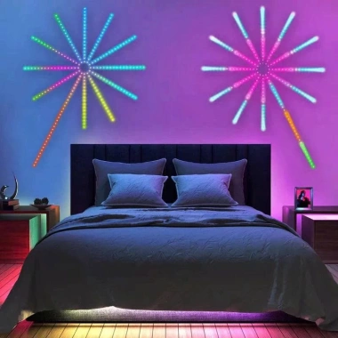Đèn LED Pháo Hoa 1m Đa Hiệu Ứng Nháy, Chống Nước, Điều Khiển Từ Xa - Giá 165k 8