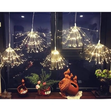 Đèn LED pháo hoa 3 tầng sáng vàng đa sắc 5 chùm giá chỉ 85.000 giảm 17% 5 Đèn LED pháo hoa 3 tầng sáng vàng đa sắc 5 chùm giá chỉ 85.000 giảm 17% 5