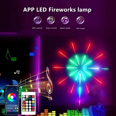 Đèn LED Pháo Hoa Trang Trí Nội Thất 16 Triệu Màu, Nhiều Chế Độ và Điều Khiển, Giá Ưu Đãi 75.479₫ 4 Đèn LED Pháo Hoa Trang Trí Nội Thất 16 Triệu Màu, Nhiều Chế Độ và Điều Khiển, Giá Ưu Đãi 75.479₫ 4