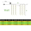 Đèn LED Rèm 3x2M200 8 chế độ 220V – Sân vườn, lễ hội, Giáng sinh, không thấm nước, giá 97k 8