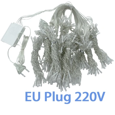 Đèn LED Rèm 3x2M200 8 chế độ 220V – Sân vườn, lễ hội, Giáng sinh, không thấm nước, giá 97k 9