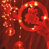 Đèn LED Rèm lồng vòng tròn Chữ Phúc 4m- Trang trí Tết, phích cắm nối tiếp, 175k 5