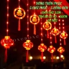 Đèn LED Rèm lồng vòng tròn Chữ Phúc 4m- Trang trí Tết, phích cắm nối tiếp, 175k 10