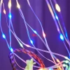 Đèn LED Rèm Mành Mưa 3x2m Hiệu Ứng Thác Nước 10 Sợi Nháy Chống Nước Giá Ưu Đãi 127.000 VND 2