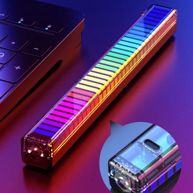 Đèn Led RGB nháy theo nhạc 16 triệu màu, gắn xe hơi, để bàn laptop, có pin, giá tốt 98.000₫