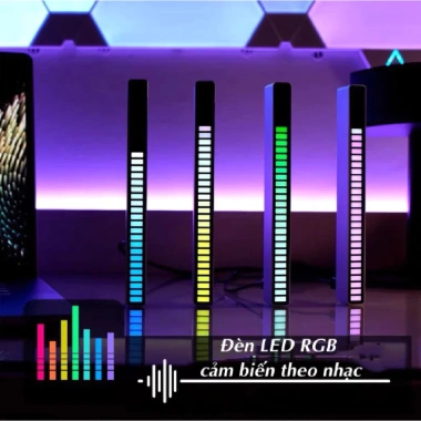 Đèn LED RGB nháy theo nhạc, cảm biến âm thanh, chân đế bàn làm việc - 69.000₫ 7 Đèn LED RGB nháy theo nhạc, cảm biến âm thanh, chân đế bàn làm việc - 69.000₫ 7