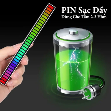 Đèn Led RGB Thanh Cảm Biến Nhạc USB - Đèn Trang Trí Cắm Sạc SONHOUSE Giá 58.000₫