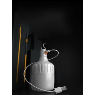 Đèn LED sạc tích điện 100W, cắm USB, treo chống nước, tặng móc dán tường - Chỉ 45.000₫ bảo hành 1 năm 7