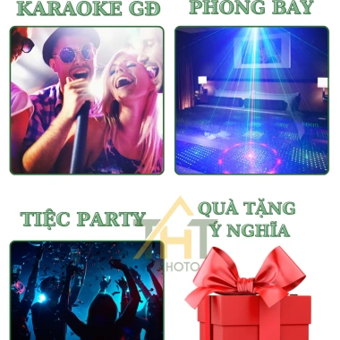 Đèn Led Sân Khấu S8 Pro 6 In1 – Hoa Văn nháy theo nhạc, vũ trường & karaoke, giá 649.000₫ 4