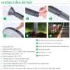 Đèn LED sân vườn năng lượng mặt trời 3.000K ánh sáng vàng 12h SLL-50V/70V 1,304,000₫ 5