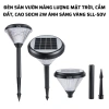 Đèn LED sân vườn năng lượng mặt trời 3.000K ánh sáng vàng 12h SLL-50V/70V 1,304,000₫ 6