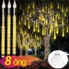 Đèn LED Sao Băng 8 Ống 50cm Chống Nước Trang Trí Cây Lễ Tết Giá 100.000 VND 3