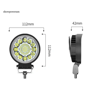 Đèn LED SPM 4 inch 6.500K, tuổi thọ cao, sáng mạnh, phù hợp Jeep, giá 241.010 VND 9