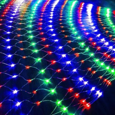 Đèn LED Thả Rèm Đuôi Công - Ngôi Sao Trang Trí Cây Noel, Tết Năm Mới, Giá 120k 7