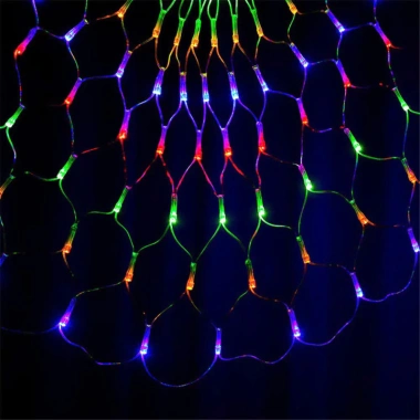 Đèn LED Thả Rèm Đuôi Công - Ngôi Sao Trang Trí Cây Noel, Tết Năm Mới, Giá 120k 8