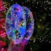 Đèn LED Thả Rèm Đuôi Công - Ngôi Sao Trang Trí Cây Noel, Tết Năm Mới, Giá 120k 9