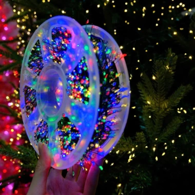 Đèn LED Thả Rèm Đuôi Công - Ngôi Sao Trang Trí Cây Noel, Tết Năm Mới, Giá 120k 9