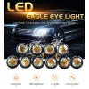 Đèn LED tín hiệu Xi Nhan 12SMD 23mm 12V cho xe hơi, xe tải, xe máy - Giá 33.000₫ 3