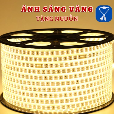 Đèn LED trang trí 2.835SMD 2 hàng 5‑20m, siêu bền, chống nước, tặng nguồn, hắt trần decor phòng - 75.000 VND 10