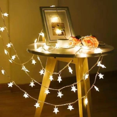 Đèn LED trang trí hình Ngôi sao 220V - Giá 35.000, rẻ vô địch, sáng lung linh 3