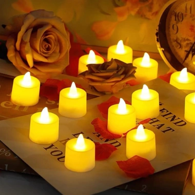Đèn LED Trang Trí Sinh Nhật, Noel - Ngọn Nến Điện Tử An Toàn, Dùng Pin - 29k 3