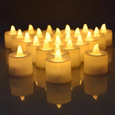 Đèn LED Trang Trí Sinh Nhật, Noel - Ngọn Nến Điện Tử An Toàn, Dùng Pin - 29k 4
