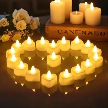 Đèn LED Trang Trí Sinh Nhật, Noel - Ngọn Nến Điện Tử An Toàn, Dùng Pin - 29k 8