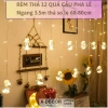 Đèn LED treo thả 12 quả cầu pha lê trong suốt, 8 chế độ chớp đa màu, giảm giá 60k 10
