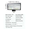 Đèn LED trợ sáng xe tải 12V-24V 6.000K kèm giá đỡ 8inch, siêu sáng, chỉ 49.000₫ 2