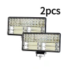 Đèn LED trợ sáng xe tải 12V-24V 6.000K kèm giá đỡ 8inch, siêu sáng, chỉ 49.000₫ 10