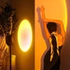 Đèn LED USB Hoàng Hôn - Máy chiếu neon đa năng, trang trí phòng ngủ, phòng khách, đèn ngủ di động, tạo không gian tâm trạng