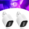 Đèn LED USB Mini Không Dây 6 Màu Sắc Trang Trí Nội Thất Xe Hơi Giá 20.900 VND