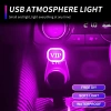 Đèn LED USB Mini Không Dây 6 Màu Sắc Trang Trí Nội Thất Xe Hơi Giá 20.900 VND 3