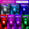 Đèn LED USB Mini Không Dây 6 Màu Sắc Trang Trí Nội Thất Xe Hơi Giá 20.900 VND 9