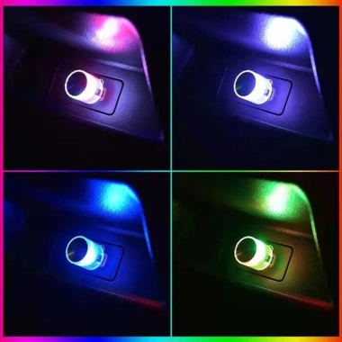 Đèn LED USB Nội Thất Ô Tô - Tâm Trạng, Điều Chỉnh Độ Sáng, Năng Lượng Thấp, Giá 38.486₫