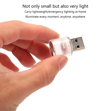 Đèn LED USB Nội Thất Ô Tô - Tâm Trạng, Điều Chỉnh Độ Sáng, Năng Lượng Thấp, Giá 38.486₫ 4