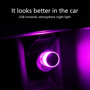 Đèn LED USB Nội Thất Ô Tô - Tâm Trạng, Điều Chỉnh Độ Sáng, Năng Lượng Thấp, Giá 38.486₫ 9