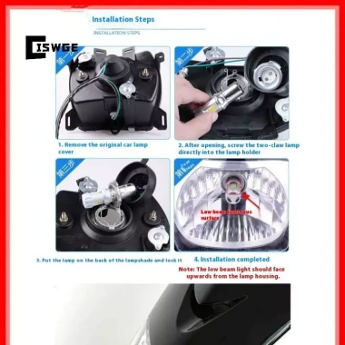 Đèn LED xe máy CISWGE 12V 3.000K-6.000K màu kép - Đèn pha phụ trợ sáng mạnh, tiết kiệm năng lượng, giá ưu đãi 63.250₫, dễ lắp đặt 5 Đèn LED xe máy CISWGE 12V 3.000K-6.000K màu kép - Đèn pha phụ trợ sáng mạnh, tiết kiệm năng lượng, giá ưu đãi 63.250₫, dễ lắp đặt 5